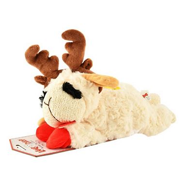 Multipet Holiday Lamb chop with Antlers