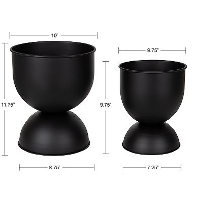 Volz Tabletop Planter Set 2 Piece
