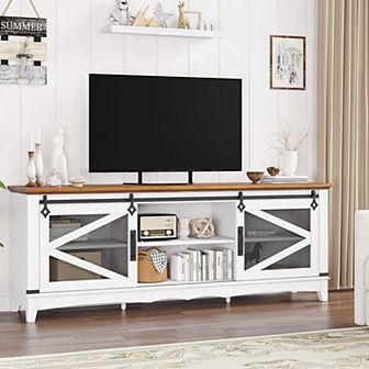 Modern TV Stands for Living Room, 65 Inch TV Stand Entertainment Center