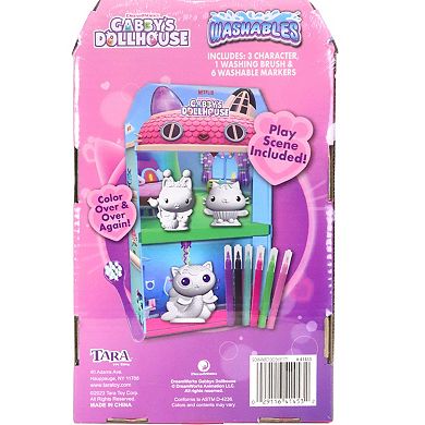 Tara Toy Gabby's Dollhouse Set of 3 Washables