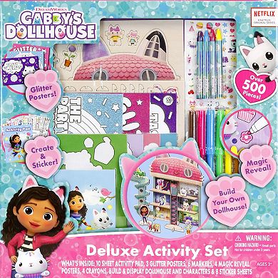 Tara Toy Gabby's Dollhouse 500+ Piece Deluxe Creative Activity Set
