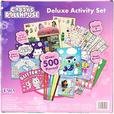 Tara Toy Gabby's Dollhouse 500+ Piece Deluxe Creative Activity Set