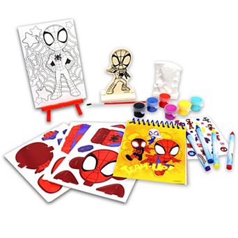 Tara Toy Marvel Spidey & His Amazing Friends 5-In-1 Creativity Tub Set