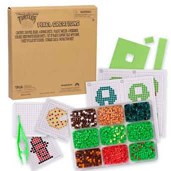 Tara Toy Teenage Mutant Ninja Turtles 2500 pc 3D Pixel Creations Beads Kit
