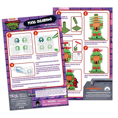 Tara Toy Teenage Mutant Ninja Turtles 2500-pc. 3D Pixel Creations Beads Kit
