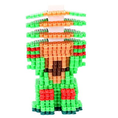 Tara Toy Teenage Mutant Ninja Turtles 2500-pc. 3D Pixel Creations Beads Kit