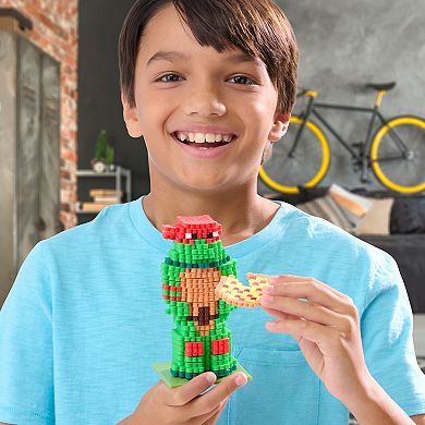 Tara Toy Teenage Mutant Ninja Turtles 2500-pc. 3D Pixel Creations Beads Kit
