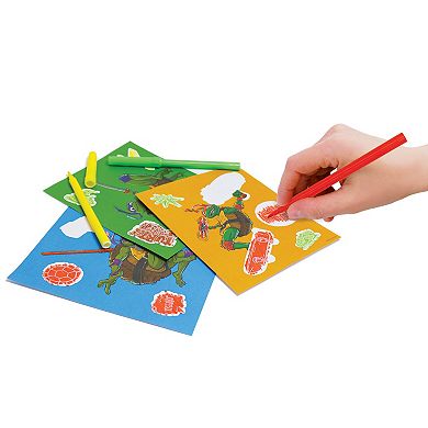 Tara Toy TMNT Mutant Mayhem Deluxe Activity Set with Magic Reveal & Posters