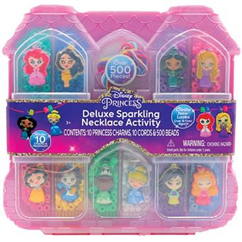 Disney Princess Tara Toy Deluxe 520 pc Sparkling Necklace Activity Set