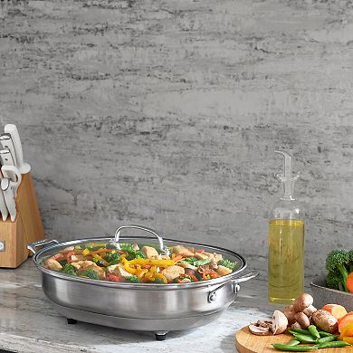 Cuisinart® Stainless Steel Electric Skillet