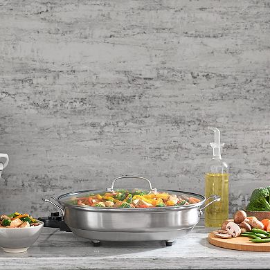 Cuisinart® Stainless Steel Electric Skillet