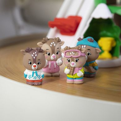 Idea Tank Timber Tots Gla Gla Reindeer Family 4 Toy Figurines