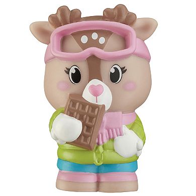 Idea Tank Timber Tots Gla Gla Reindeer Family 4 Toy Figurines