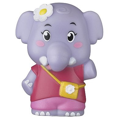 Idea Tank Timber Tots Elephant Family 4 Toy Figurines