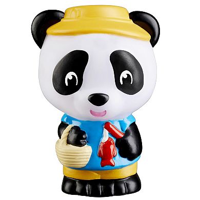 Idea Tank Timber Tots Panda Family 4 Toy Figurines