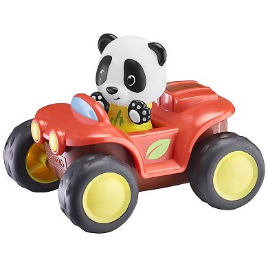 Idea Tank Timber Tots Quad Bike & Panda Figurine