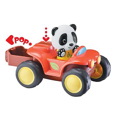 Idea Tank Timber Tots Quad Bike & Panda Figurine