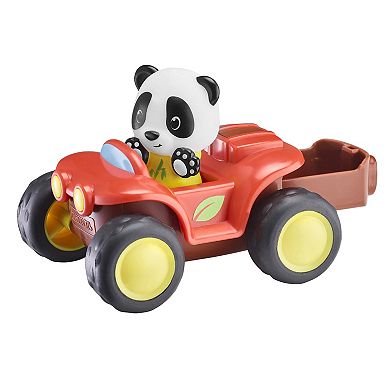 Idea Tank Timber Tots Quad Bike & Panda Figurine
