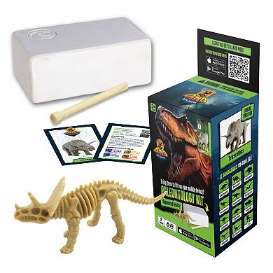 Idea Tank Dino Explorers AR Triceratops & Excavation Brick