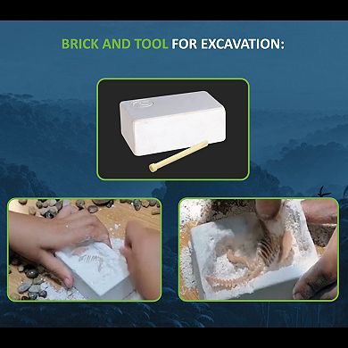 Idea Tank Dino Explorers AR Spinosaurus & Excavation Brick