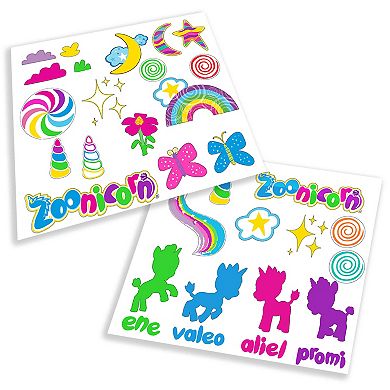 Idea Tank Zoonicorn Color Me Customizable Toy with Markers & Stickers