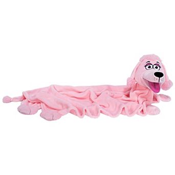 Idea Tank Cuddleuppets Poodle 2-In-1 Plush Puppet & Blanket