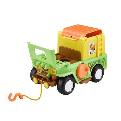 Idea Tank Timber Tots Safari Jeep with Monkey