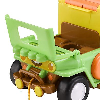 Idea Tank Timber Tots Safari Jeep with Monkey
