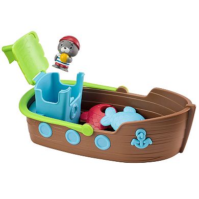Idea Tank Timber Tots 3-in-1 Nesting Boats Playset