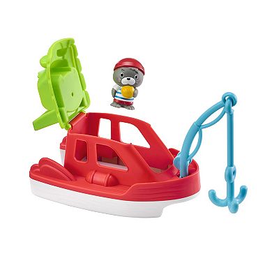 Idea Tank Timber Tots 3-in-1 Nesting Boats Playset