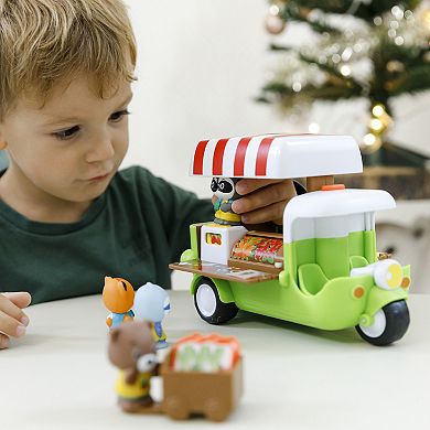 Idea Tank Timber Tots Food Truck 6-pc. Playset