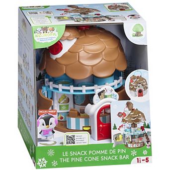 Idea Tank Timber Tots Pine Cone Snack Bar 5 pc Playset