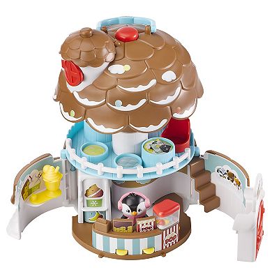 Idea Tank Timber Tots Pine Cone Snack Bar 5-pc. Playset