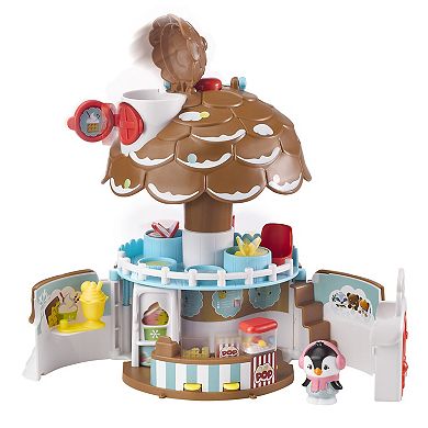 Idea Tank Timber Tots Pine Cone Snack Bar 5-pc. Playset