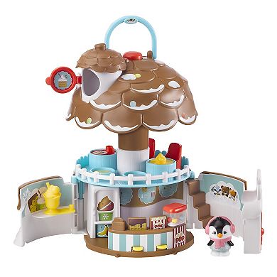 Idea Tank Timber Tots Pine Cone Snack Bar 5-pc. Playset