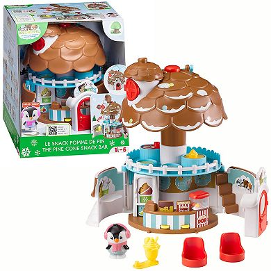 Idea Tank Timber Tots Pine Cone Snack Bar 5-pc. Playset