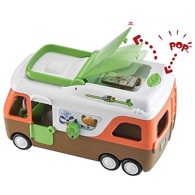 Idea Tank Timber Tots Camper Van 3-pc. Travel Playset