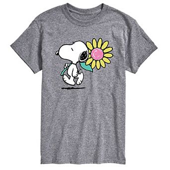 Big & Tall Peanuts Snoopy Daisy Graphic Tee