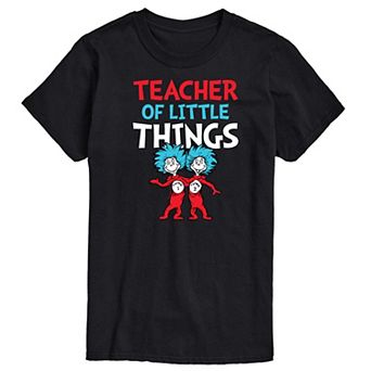 Big & Tall Dr. Seuss Teacher Of Little Things Graphic Tee