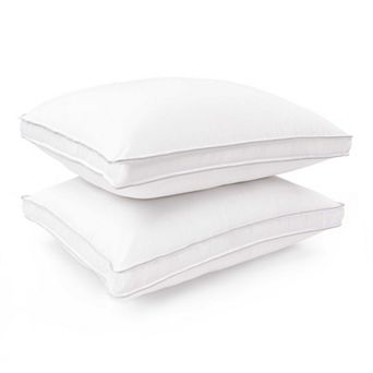 SUPERIOR Microfiber Medium Density Pillow with Gusset