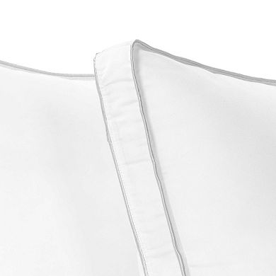 SUPERIOR Microfiber Medium Density Pillow with Gusset