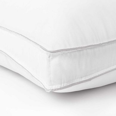 SUPERIOR Microfiber Medium Density Pillow with Gusset