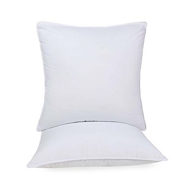 SUPERIOR Brushed Microfiber Hypoallergenic 2-Piece Pillow Set