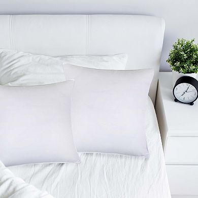 SUPERIOR Brushed Microfiber Hypoallergenic 2-Piece Pillow Set
