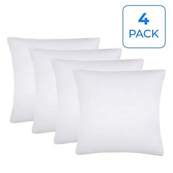 SUPERIOR Superior Brushed Microfiber Hypoallergenic 4 pc Pillow Set