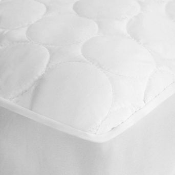 SUPERIOR Down Alternative Microfiber Deep Pocket Quilted Mattress Pad