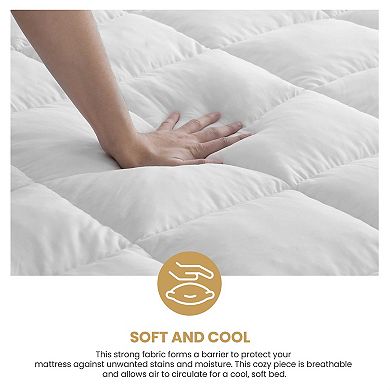 SUPERIOR Superior Brushed Microfiber Mattress Topper