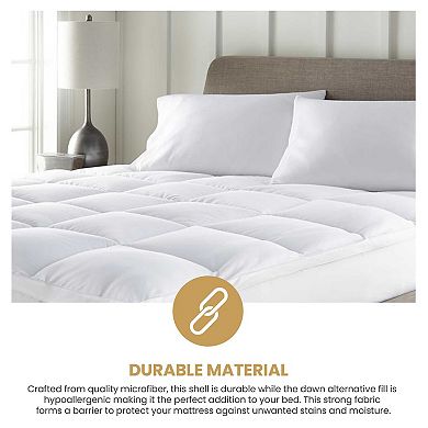 SUPERIOR Superior Brushed Microfiber Mattress Topper