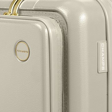 Champs Onyx Collection Hardside Spinner Carry-On Luggage