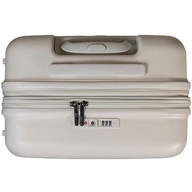 Champs Linen Collection 3-pc. Hardside Spinner Luggage Set
